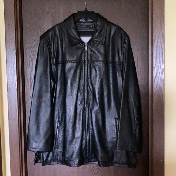 Wilson Leather Men's Julian Black Jacket - Main Image